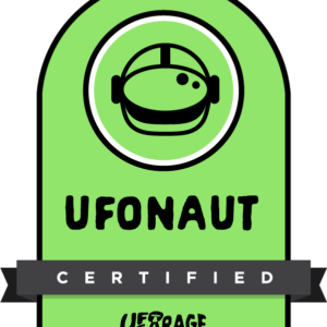 UFONAUT Certification Badge